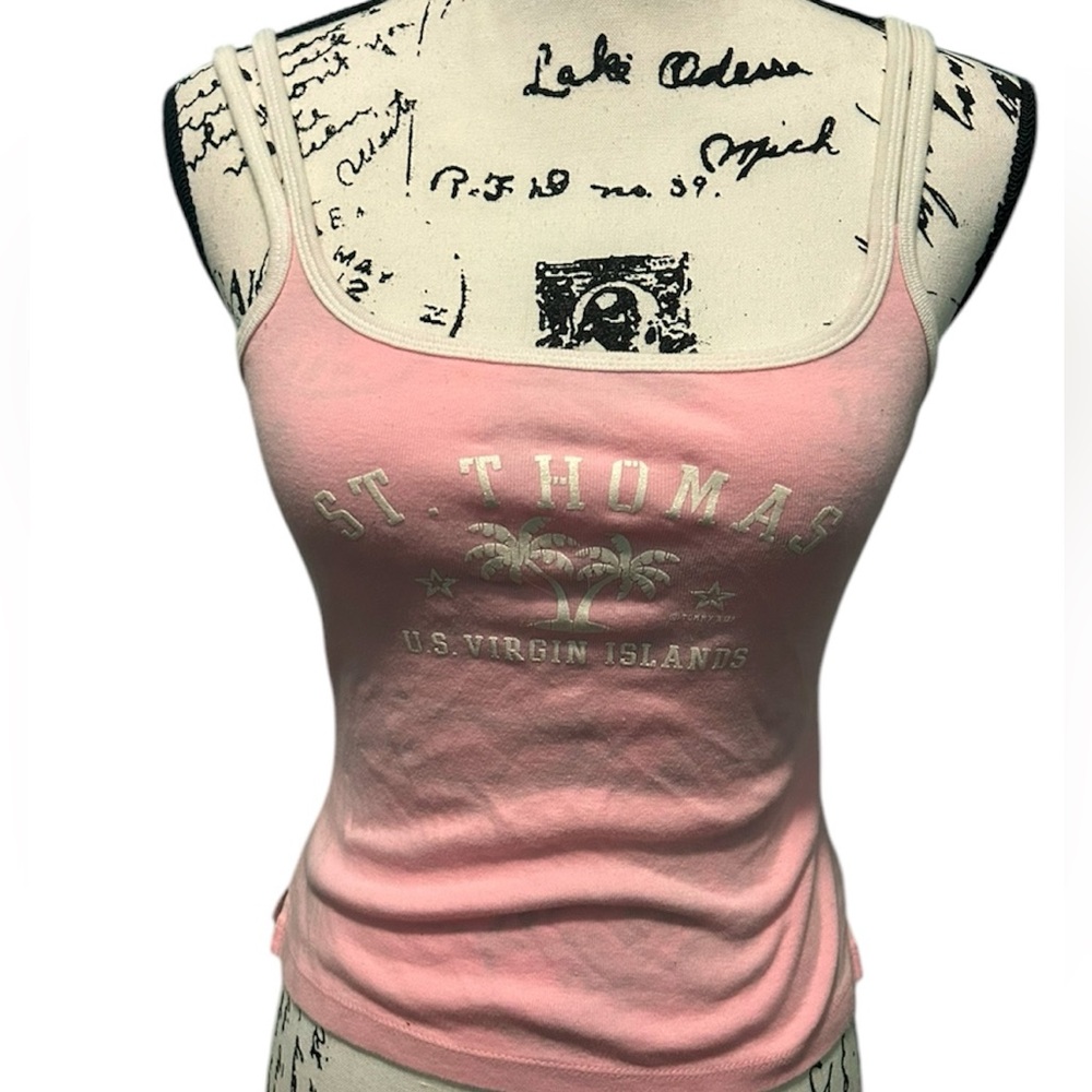 Virgin Islands Pink Tank Top